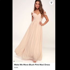 Lulus formal maxi dress